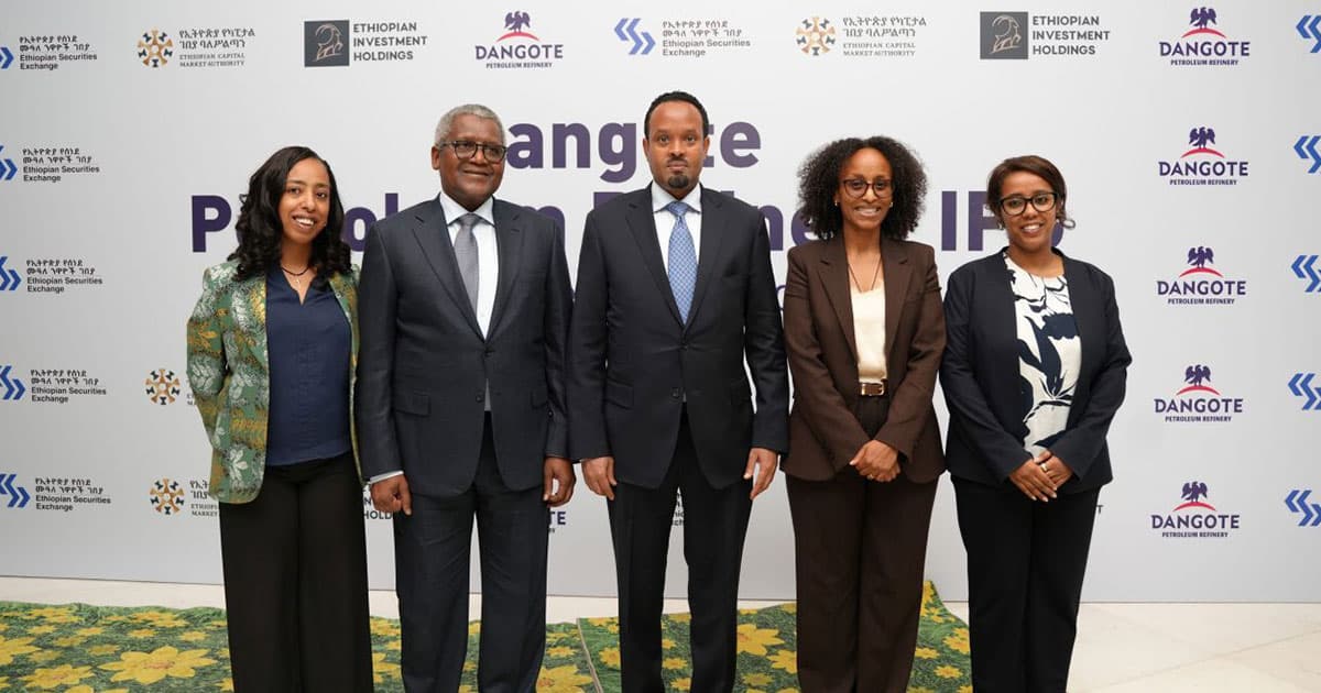 Dangote Pitches USD1.6Bln Global IPO To Ethiopian Investors In Landmark Addis Ababa Roadshow