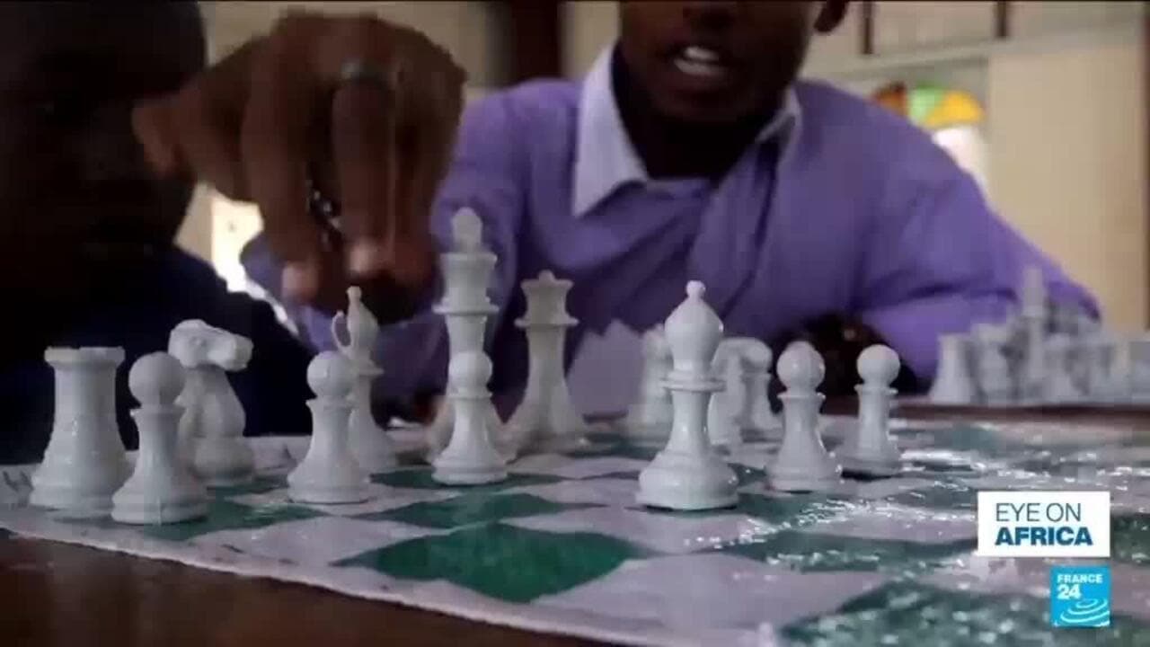 In Kenya, recycled plastic gets a second life as chess pieces